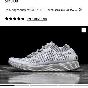 No bull project cool grey knit runners